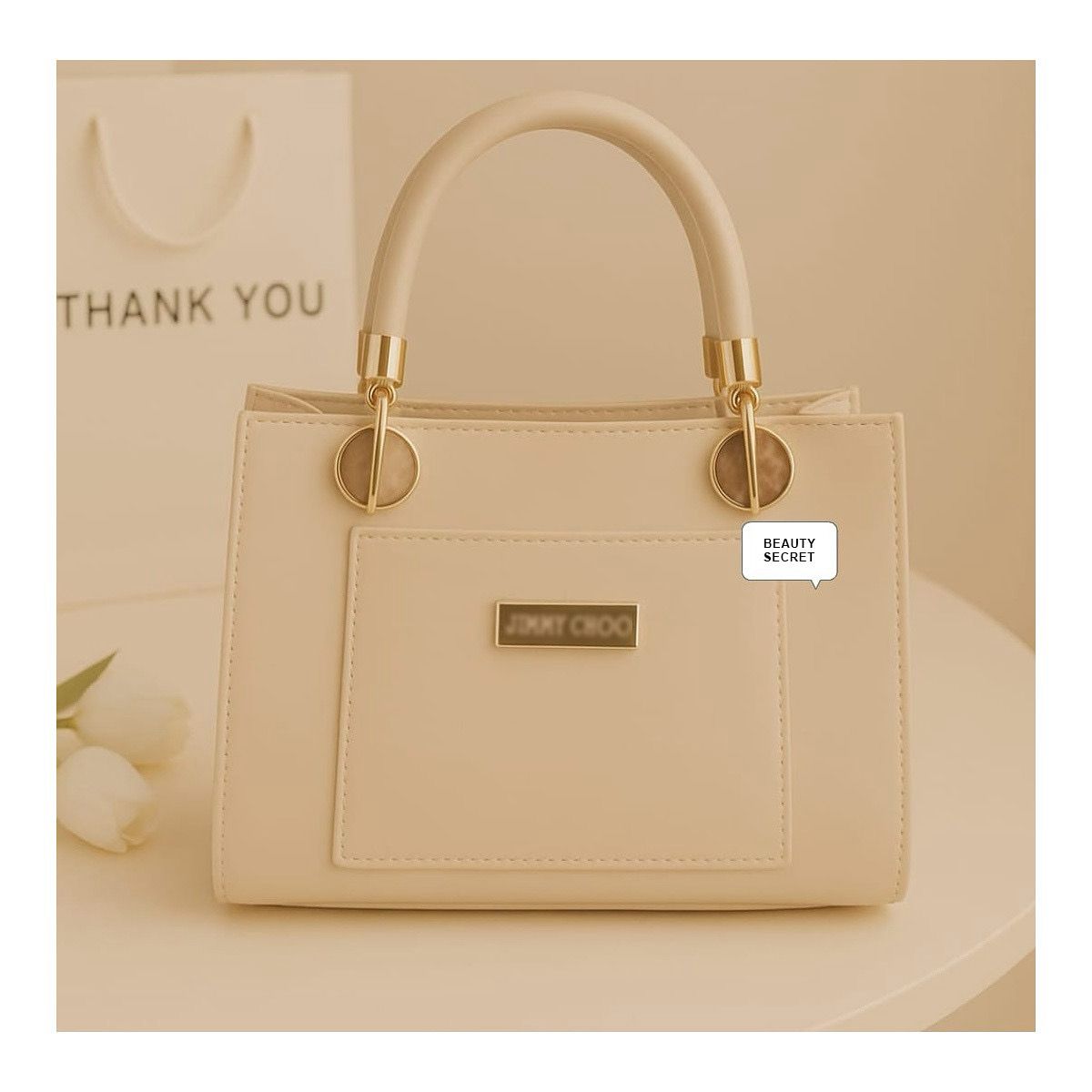 Blue Elegant Classic Ladies Handbag