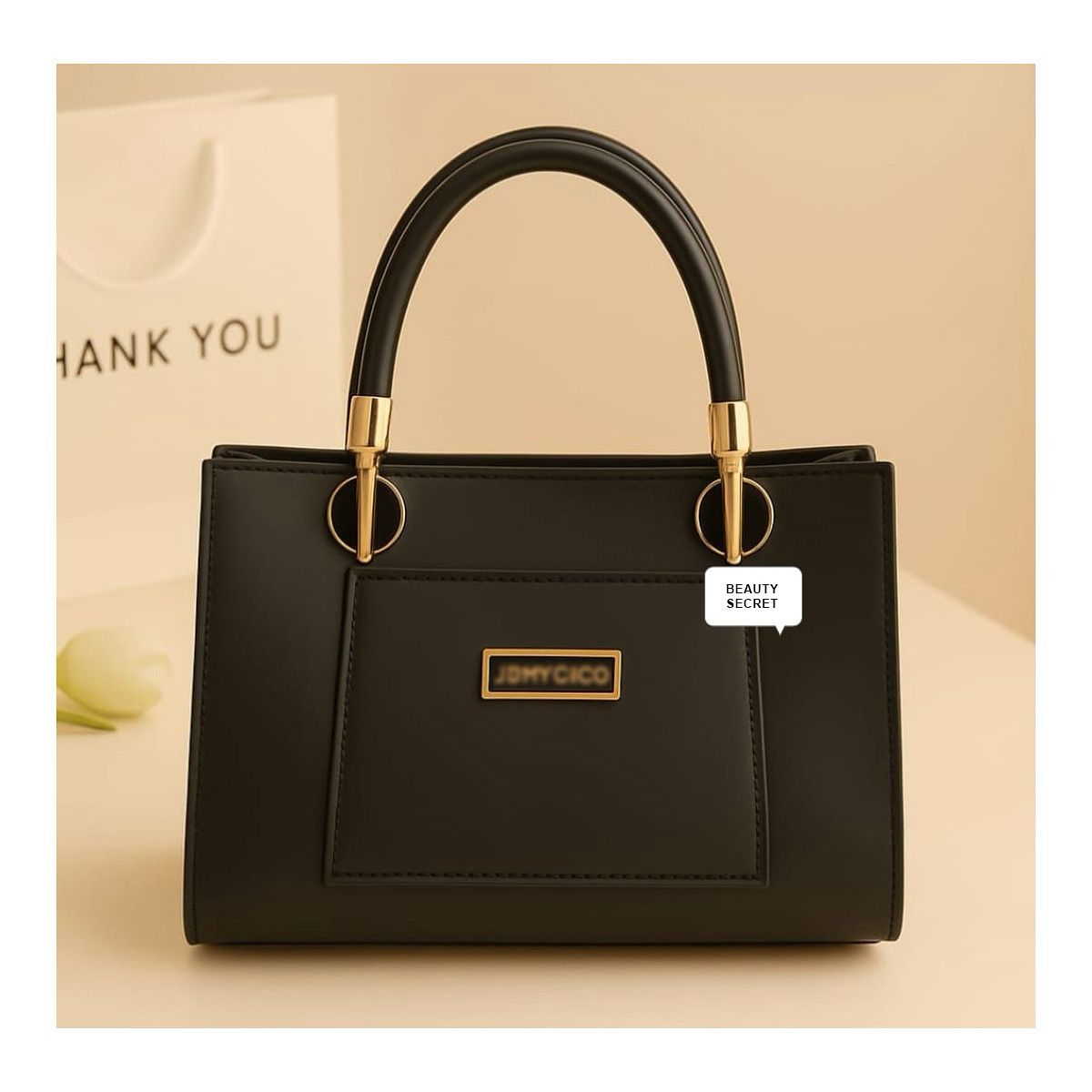 Blue Elegant Classic Ladies Handbag