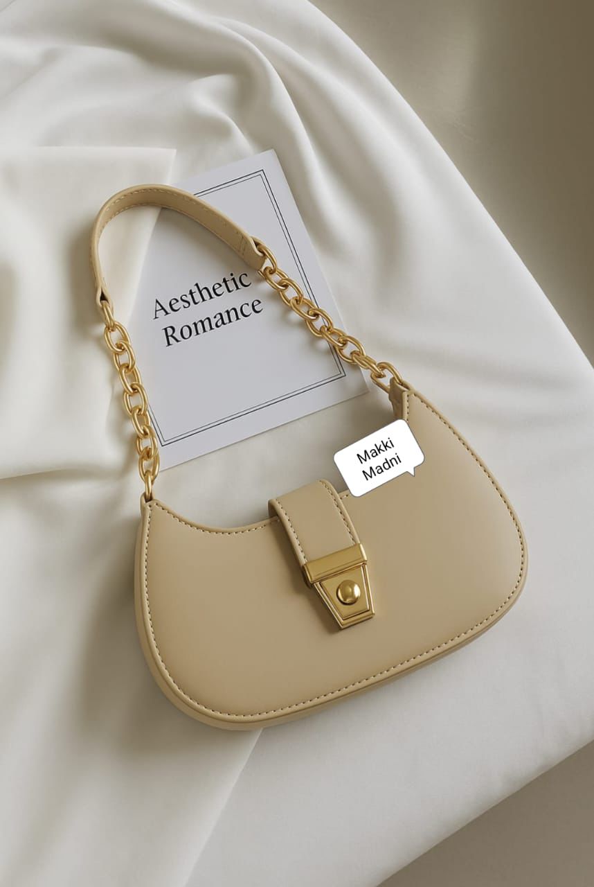 Green Solid Crossbody Bag